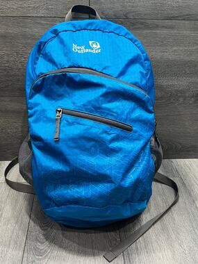 Outlander Packable Handy Lightweight Travel Hiking Backpack 20L Blue B000752